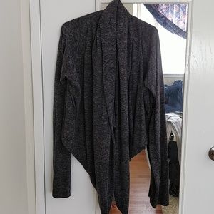 Asymmetric cardigan